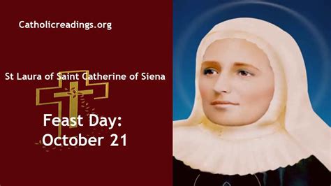 saint laura t|st laura of siena facts.